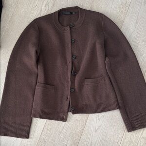 Jenni Kayne Cooper Cardigan in Chocolate